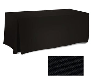 2 Black Fitted Tablecloth